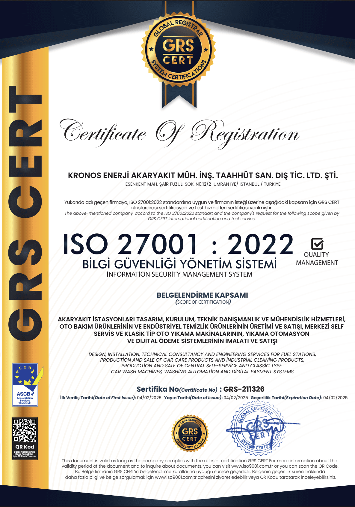 ISO 27001 — Информационная безопасность