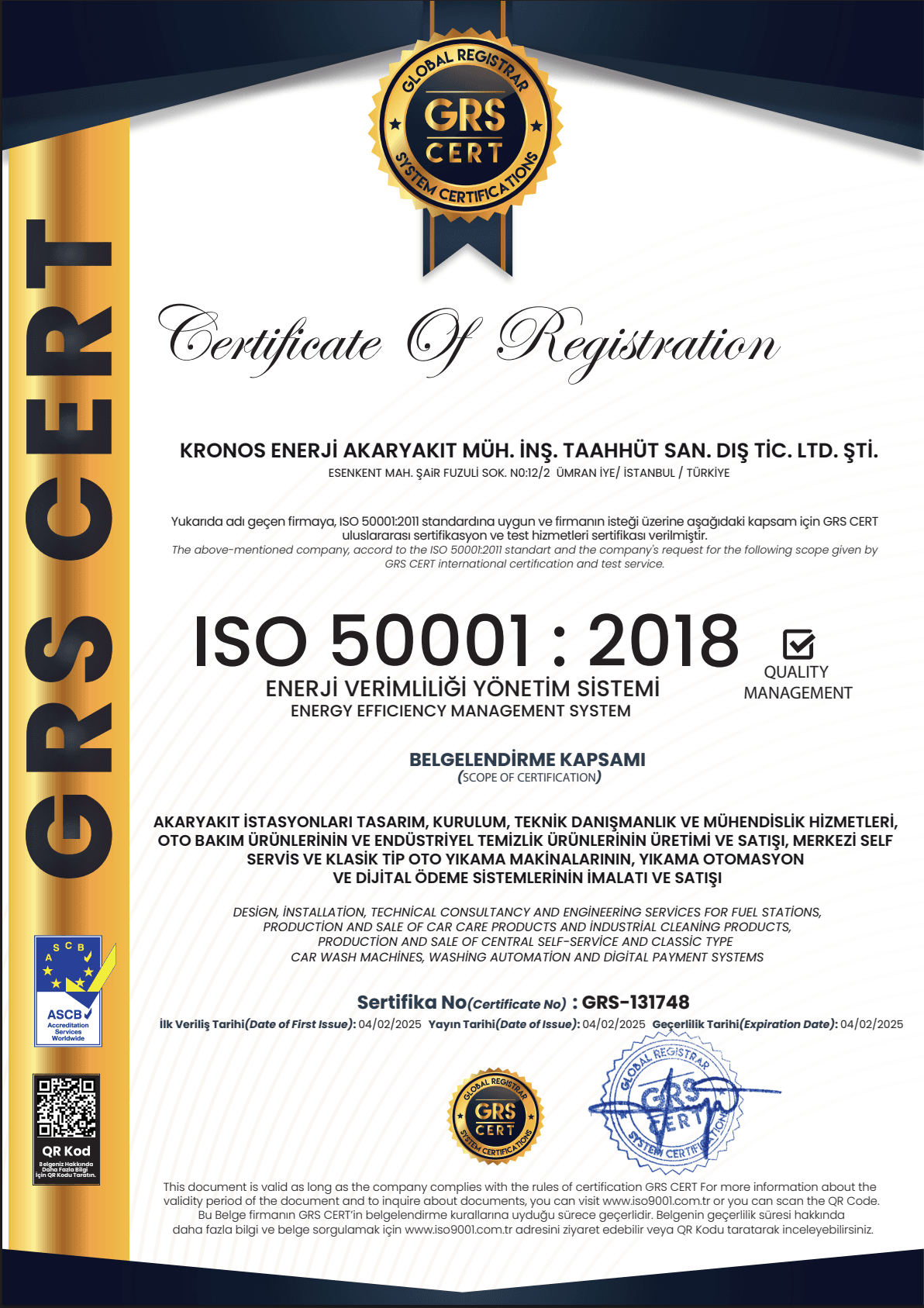 ISO 50001 — Энергоменеджмент
